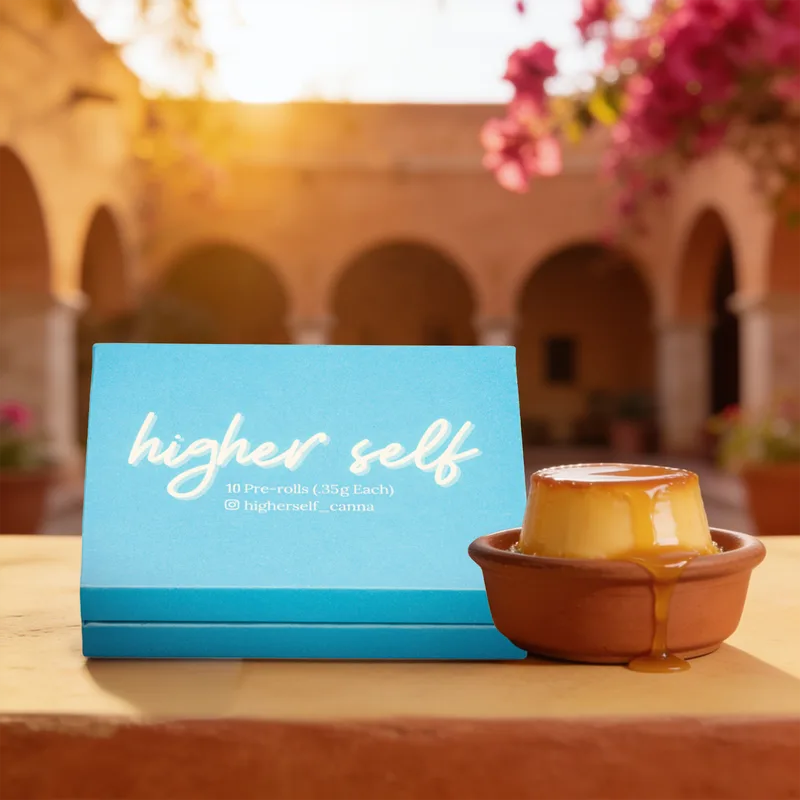 Higher Self | Mexican Flan | Pre Roll Pack | [.35g] | 10pk | 3.5g | Hybrid