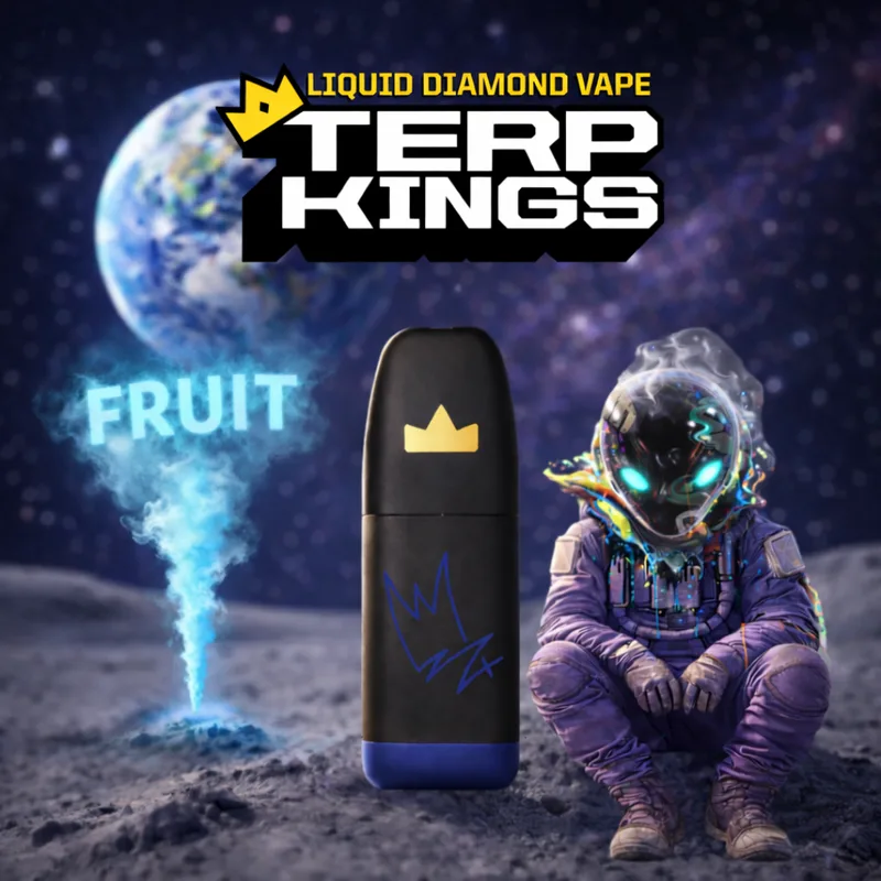 TerpKings | Bluebrry Frost [Fruit] Liquid Diamonds All-In-One | Disposable | Liquid Diamond | 500mg | Hybrid